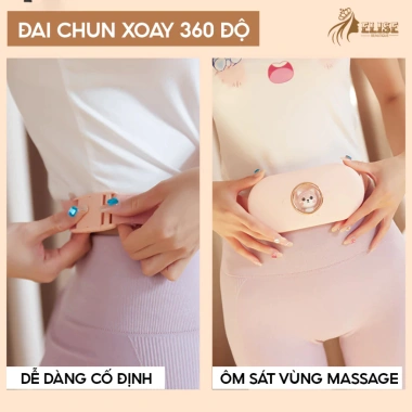 Máy Massage Ấm Bụng BELLY WARMER – Chườm Nóng Giảm Đau Bụng Kinh, Đai Massage Bụng Quà Tặng Bạn Gái 499k 9