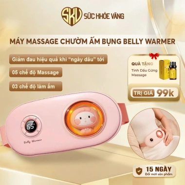 Máy massage ấm bụng kinh Hỏa Tốc – Quà tặng Valentine, giá 1.299.000₫