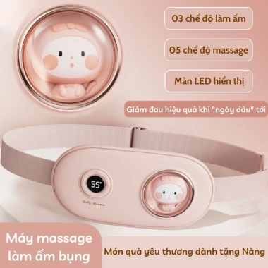 Máy massage ấm bụng kinh Hỏa Tốc – Quà tặng Valentine, giá 1.299.000₫