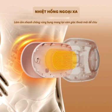Máy massage ấm bụng kinh Hỏa Tốc – Quà tặng Valentine, giá 1.299.000₫