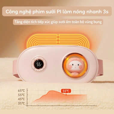 Máy massage ấm bụng kinh Hỏa Tốc – Quà tặng Valentine, giá 1.299.000₫