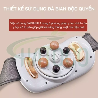 Máy Massage Bụng Đa Năng Hatoco HTC-05 - Giảm Mỡ, Đá Nóng, Sóng Hồng Ngoại, Chỉ 990.000₫ 3