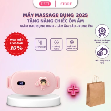 Máy massage bụng kinh túi DETI - Chườm ấm giảm đau, quà tặng 20/10 cho bạn gái 10 Máy massage bụng kinh túi DETI - Chườm ấm giảm đau, quà tặng 20/10 cho bạn gái 10