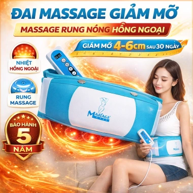 Máy massage bụng Vibro Shape - Đai rung nóng giảm mỡ, tập cơ nam nữ, 249.000₫ 10 Máy massage bụng Vibro Shape - Đai rung nóng giảm mỡ, tập cơ nam nữ, 249.000₫ 10