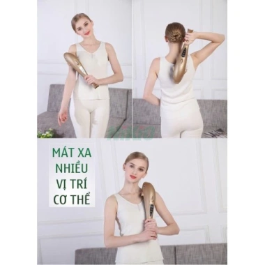 Máy massage cá heo cầm tay pin sạc Nikio NK-178 7 đầu thế hệ mới Giá ưu đãi 595.000₫ 6