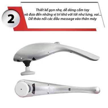 Máy massage cầm tay 11 đầu đa năng - Giảm đau, thư giãn cơ thể, giá chỉ 469.000 VND 7