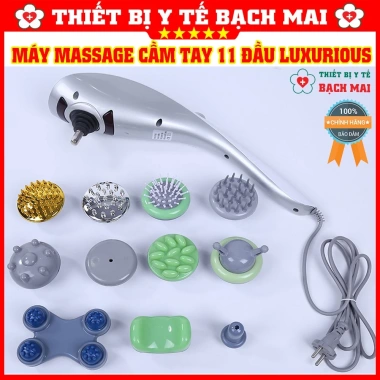 Máy Massage Cầm Tay 11 Đầu Luxurious Thư Giãn Toàn Thân Giá Ưu Đãi 463k