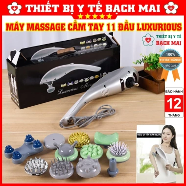 Máy Massage Cầm Tay 11 Đầu Luxurious Thư Giãn Toàn Thân Giá Ưu Đãi 463k