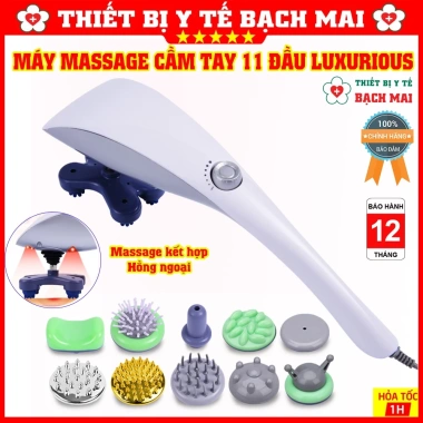 Máy Massage Cầm Tay 11 Đầu Luxurious Thư Giãn Toàn Thân Giá Ưu Đãi 463k 3 Máy Massage Cầm Tay 11 Đầu Luxurious Thư Giãn Toàn Thân Giá Ưu Đãi 463k 3