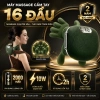 Máy Massage Cầm Tay 16 Đầu 18 Cấp Độ - Giảm Đau Cổ Vai Gáy, Động Cơ Êm, Pin Trâu
