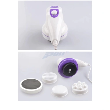 Máy Massage Cầm Tay 3 Đầu Hàn Quốc Puli PL-602 - 28W Công Suất, Giá 470k, Thư Giãn