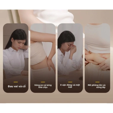 Máy Massage Cầm Tay 3 trong 1: Chườm Nóng, Lược Điện Cạo Gió, Châm Cứu – 280k
