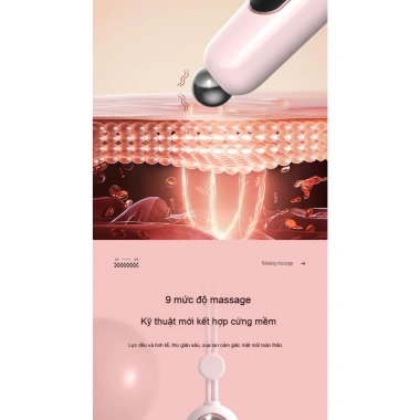 Máy massage cầm tay 3 trong 1 - Massage cổ, hỗ trợ ngủ, làm đẹp, rung vi điện, 330.000 VND 8 Máy massage cầm tay 3 trong 1 - Massage cổ, hỗ trợ ngủ, làm đẹp, rung vi điện, 330.000 VND 8