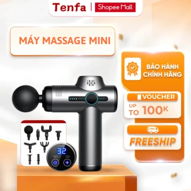 Máy massage cầm tay 32 chế độ 8 đầu 20W - Thư giãn cơ, giảm đau, chỉ 399.000₫