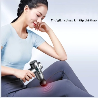 Máy massage cầm tay 32 chế độ 8 đầu 20W - Thư giãn cơ, giảm đau, chỉ 399.000₫