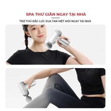 Máy Massage Cầm Tay 4 Đầu 6 Cấp Độ Đấm Lưng Massage Cổ Toàn Thân Đa Năng 119k