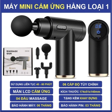 Máy massage cầm tay 4 đầu 6 chế độ - Giá chỉ 139k, giảm giá mạnh