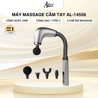 Máy Massage Cầm Tay 4 Đầu Chữ U Đấm Lưng, Cầm Dài, Trâu, ALIZZ 14.556 - 367.500₫