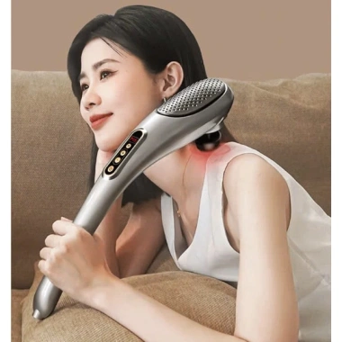 Máy Massage Cầm Tay 6 Đầu Không Dây Nhiệt Hồng Ngoại 4 Chế Độ Rung 690.000 VNĐ 8