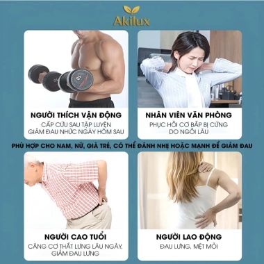 Máy massage cầm tay Akilux 15.000 vòng/phú, không chổi than, pin 4.000mAh, bảo hành 12t, chỉ 450.000đ 5 Máy massage cầm tay Akilux 15.000 vòng/phú, không chổi than, pin 4.000mAh, bảo hành 12t, chỉ 450.000đ 5