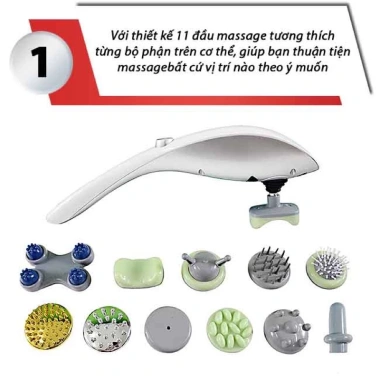 Máy massage cầm tay Ayosun 11 đầu Hàn Quốc - Bảo hành 5 năm - 634.260đ 5