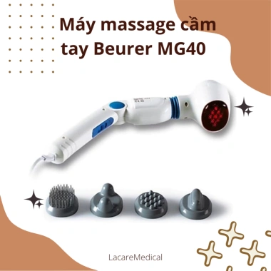 Máy massage cầm tay Beurer MG40 chính hãng giảm đau giá ưu đãi 1.04 triệu