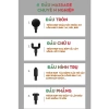 Máy Massage Cầm Tay BX-720 - Súng Mát Xa Đa Năng 4 Đầu 6 Cấp Độ Giảm Đau Nhức Giá 120.000 VND 7
