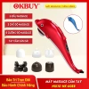 Máy massage cầm tay cá heo 6 đầu Nikio NK-608B 5 tốc độ 3 chế độ giá 595.000₫