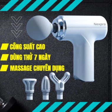 Máy massage cầm tay cảm biến lực - Mát xa cơ vai gáy, toàn thân, quà tặng 149.000₫