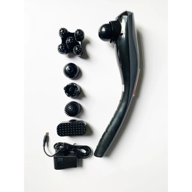 Máy Massage Cầm Tay Đa Năng KT-1.706 6 Đầu Pin Sạc - Matxa Cổ Vai Gáy, Lưng, Chân, Tay - Giá 420.000 VND