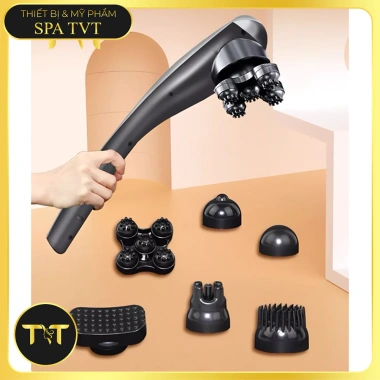 Máy massage cầm tay đa năng YT-176AL cao cấp, cắm điện & pin tích điện, chỉ 470.000 VND 3