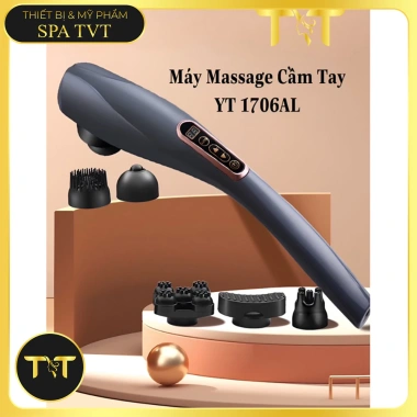 Máy massage cầm tay đa năng YT-176AL cao cấp, cắm điện & pin tích điện, chỉ 470.000 VND 8