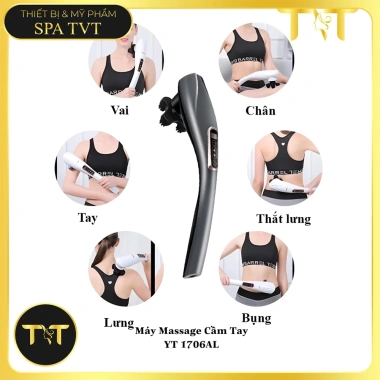 Máy massage cầm tay đa năng YT-176AL cao cấp, cắm điện & pin tích điện, chỉ 470.000 VND 9