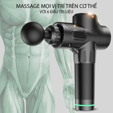 Máy Massage Cầm Tay EM009 Cát Á 6 Đầu 30 Chế Độ Rung Giãn Cơ Toàn Thân Giá Giảm 7 Máy Massage Cầm Tay EM009 Cát Á 6 Đầu 30 Chế Độ Rung Giãn Cơ Toàn Thân Giá Giảm 7