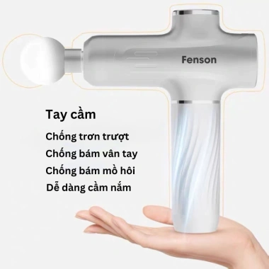 Máy massage cầm tay Fenson 20 chế độ lực đấm 18kg bảo hành 24 tháng - 400.000đ