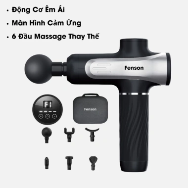 Máy massage cầm tay Fenson 20 chế độ lực đấm 18kg bảo hành 24 tháng - 400.000đ