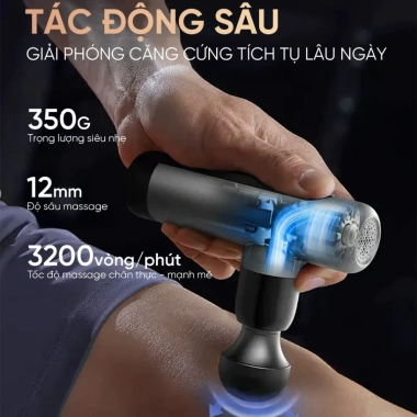 Máy Massage Cầm Tay Fujilux M01 - Giảm Mỏi Cơ, Thư Giãn Thân, Chỉ 1.190.000 VND 6