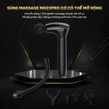 Máy Massage Cầm Tay KATA MG22 PRO - Massage lưng, tay, nối dài, tiếp cận mọi nhóm cơ, giá ưu đãi 1.785.000 VND 2 Máy Massage Cầm Tay KATA MG22 PRO - Massage lưng, tay, nối dài, tiếp cận mọi nhóm cơ, giá ưu đãi 1.785.000 VND 2