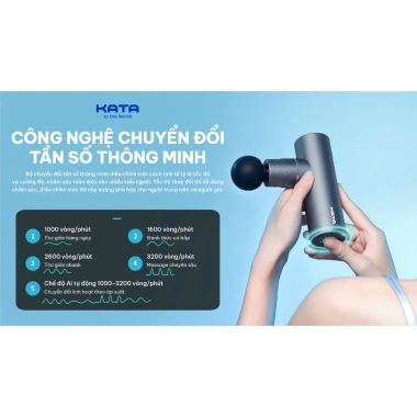 Máy Massage Cầm Tay KATA MG30 Mini Nhỏ Gọn Bỏ Túi 5 Chế Độ Đấm Bóp Toàn Thân 1.895.000 VND 4 Máy Massage Cầm Tay KATA MG30 Mini Nhỏ Gọn Bỏ Túi 5 Chế Độ Đấm Bóp Toàn Thân 1.895.000 VND 4