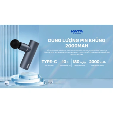 Máy Massage Cầm Tay KATA MG30 Mini Nhỏ Gọn Bỏ Túi 5 Chế Độ Đấm Bóp Toàn Thân 1.895.000 VND 5 Máy Massage Cầm Tay KATA MG30 Mini Nhỏ Gọn Bỏ Túi 5 Chế Độ Đấm Bóp Toàn Thân 1.895.000 VND 5