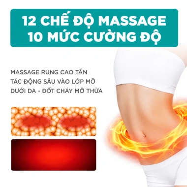 Máy Massage Cầm Tay KINGTECH YT-1.803 - Mát Xa Toàn Thân, Chuyên Eo Bụng Cổ, Bảo Hành 12 Tháng, Giá 681.999₫ 4 Máy Massage Cầm Tay KINGTECH YT-1.803 - Mát Xa Toàn Thân, Chuyên Eo Bụng Cổ, Bảo Hành 12 Tháng, Giá 681.999₫ 4