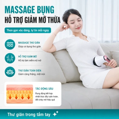 Máy Massage Cầm Tay KINGTECH YT-1.803 - Mát Xa Toàn Thân, Chuyên Eo Bụng Cổ, Bảo Hành 12 Tháng, Giá 681.999₫ 5 Máy Massage Cầm Tay KINGTECH YT-1.803 - Mát Xa Toàn Thân, Chuyên Eo Bụng Cổ, Bảo Hành 12 Tháng, Giá 681.999₫ 5