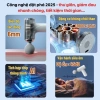 Máy Massage Cầm Tay Mini 4 Đầu 6 Chế Độ AI Cảm Biến Lực Nhấn Giảm Đau Mỏi 3