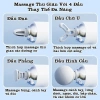 Máy Massage Cầm Tay Mini 4 Đầu 6 Chế Độ AI Cảm Biến Lực Nhấn Giảm Đau Mỏi 7