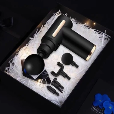 Máy massage cầm tay mini 4 đầu 6 chế độ - Đấm lưng, trị liệu cổ vai gáy, chỉ 220k