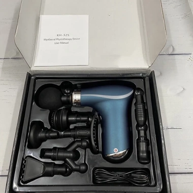 Máy massage cầm tay mini 4 đầu 6 chế độ - Đấm lưng, trị liệu cổ vai gáy, chỉ 220k