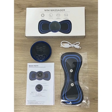 Máy massage cầm tay mini 4 đầu 6 chế độ Đấm lưng, trị liệu cổ vai gáy, giảm giá còn 125k