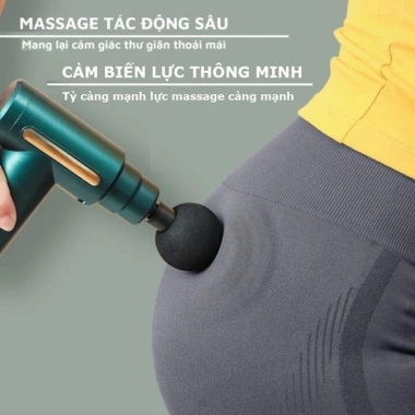 Máy Massage Cầm Tay Mini 6 Cấp Độ Đa Năng Mát Xa Toàn Thân Bảo Hành Đổi Mới