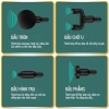 Máy Massage Cầm Tay Mini 6 Cấp Độ Đa Năng - Súng Massage Toàn Thân, Giá Ưu Đãi 168.000 4