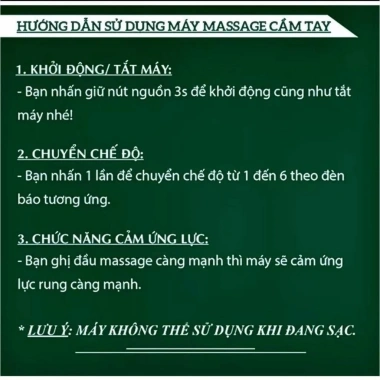 Máy Massage Cầm Tay Mini 6 Cấp Độ Đa Năng - Súng Massage Toàn Thân, Giá Ưu Đãi 168.000